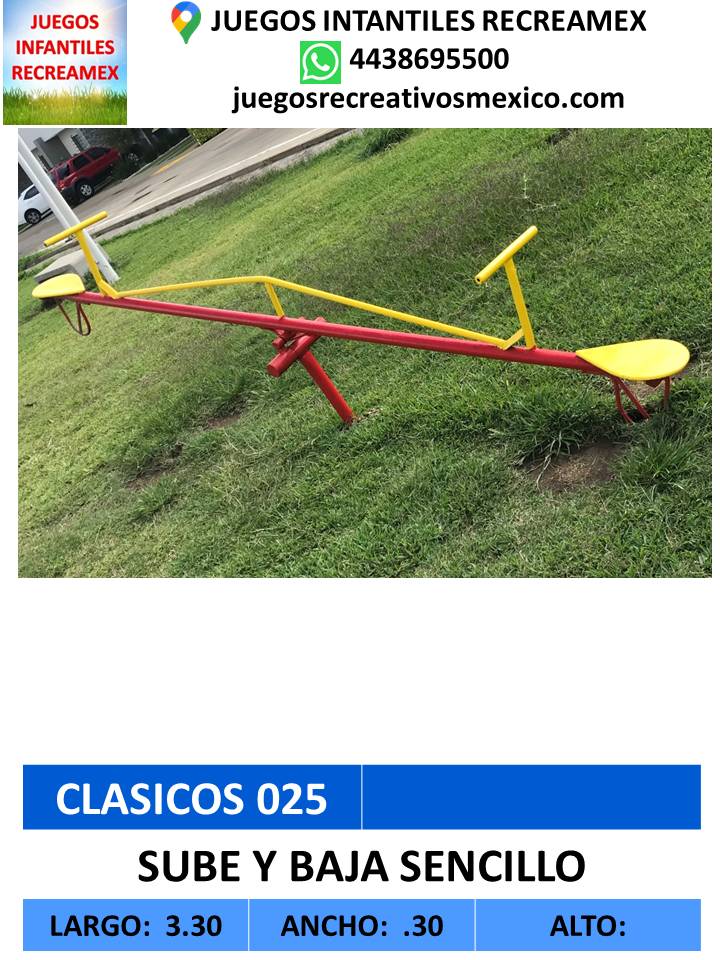 sube y baja sencillo